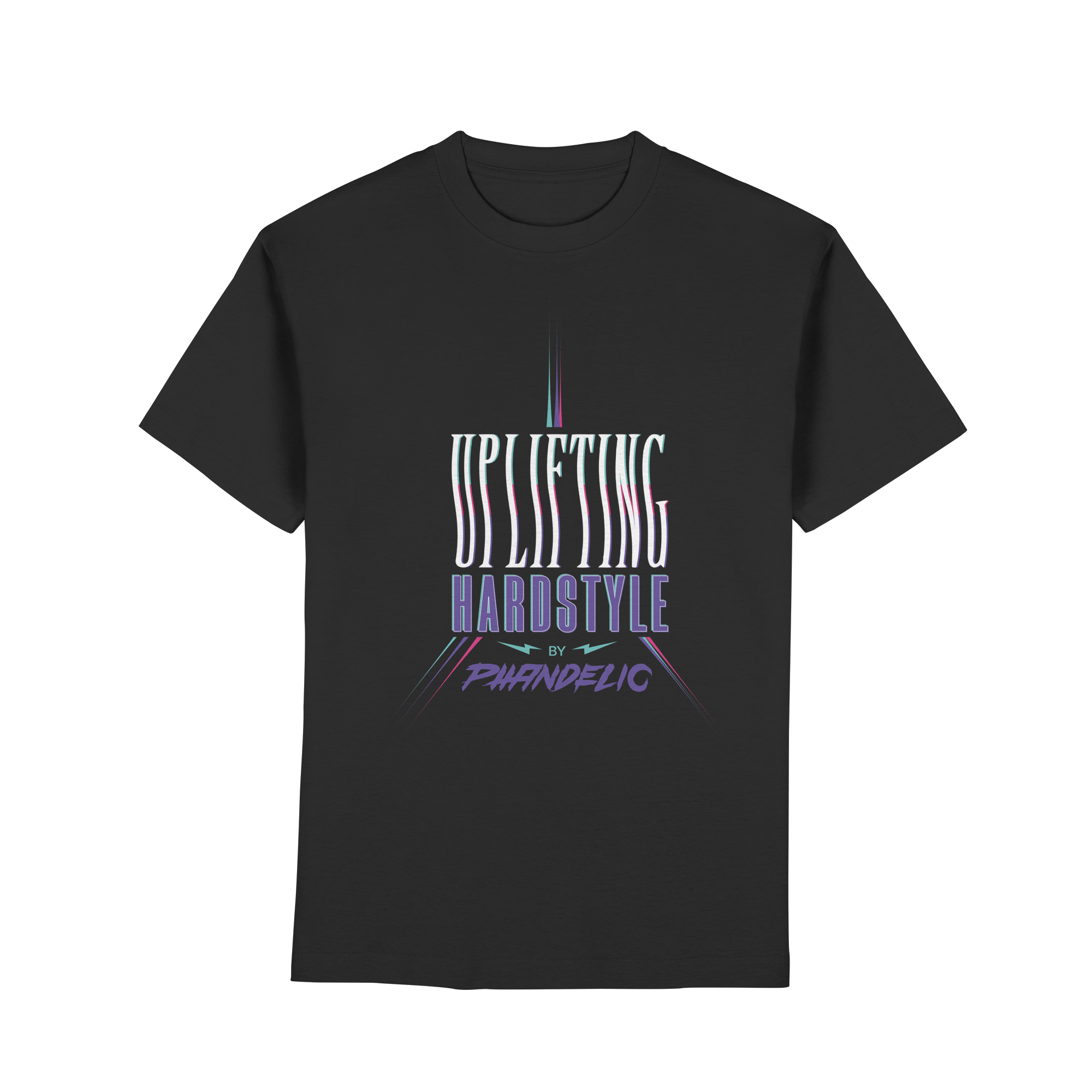 Uplifting Hardstyle by Phandelic - T-Shirt